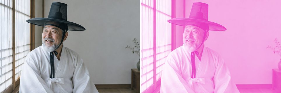 Before/after preview of Screen